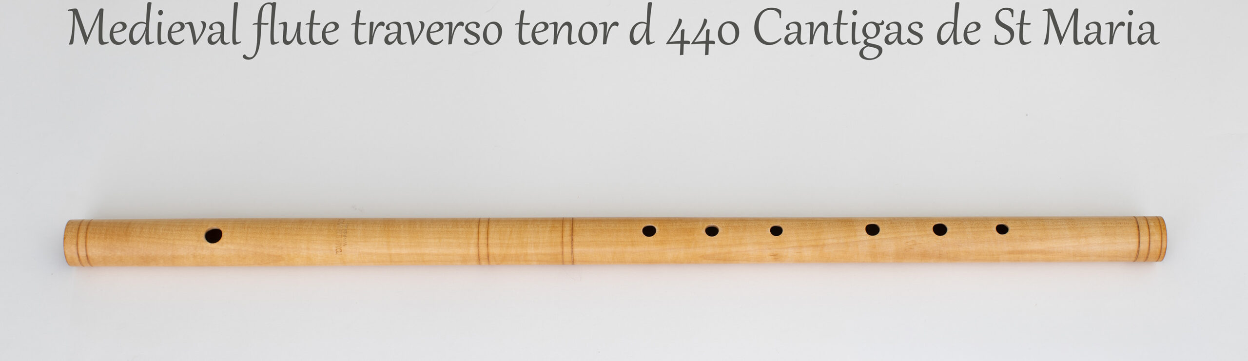 Flute medieval Cantigas de St Maria 2